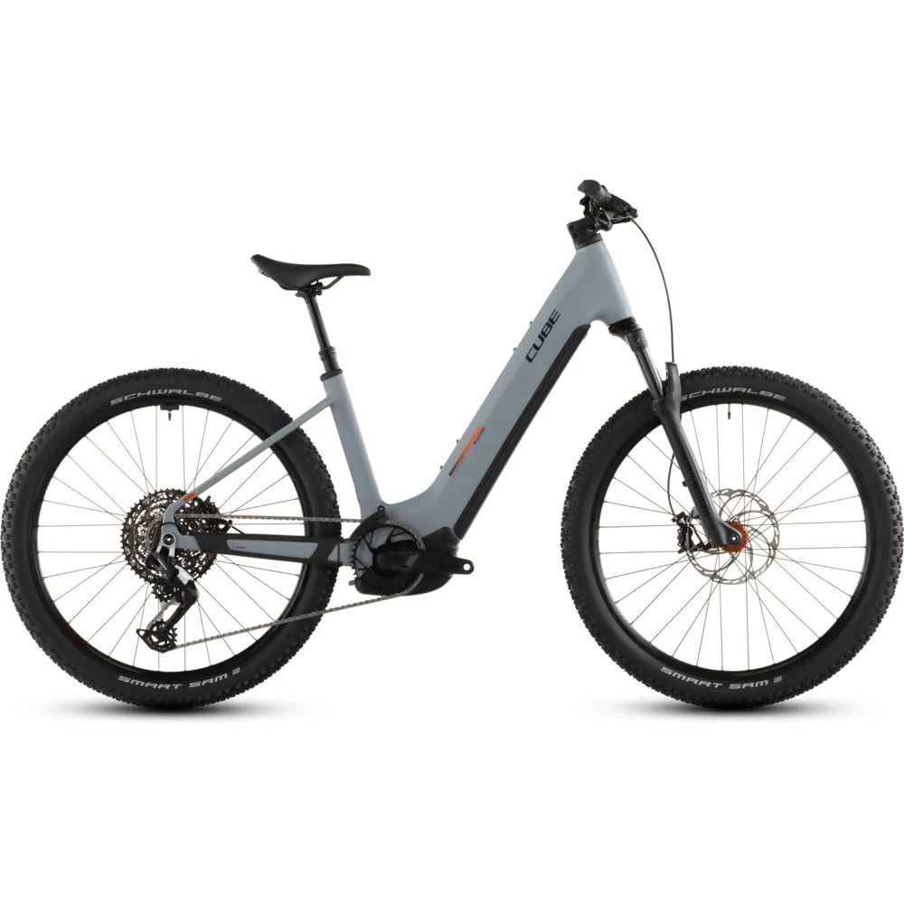 Team Cycles Cube Reaction Hybrid Race EE 800Wh Electric Mountain Bike in Vulcan and Orange | Interest FREE Finance & Online Refund Policy.