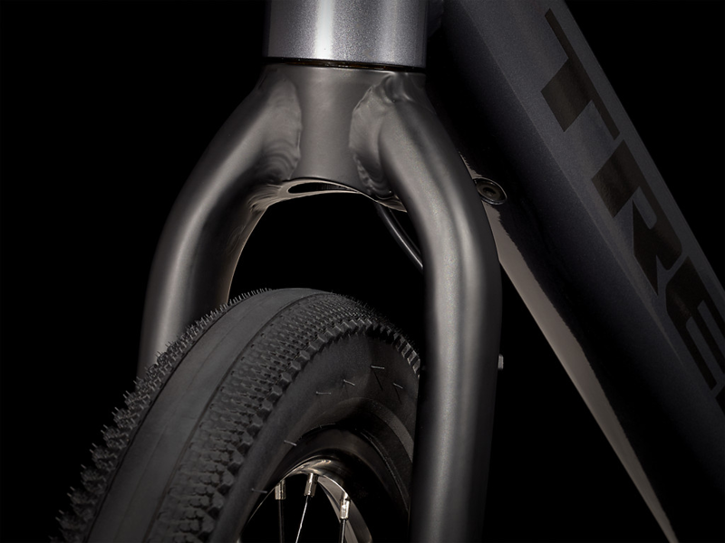 TREK Dual Sport+ 2 Stagger 250Wh Electric Hybrid Bike in Galactic Grey-9