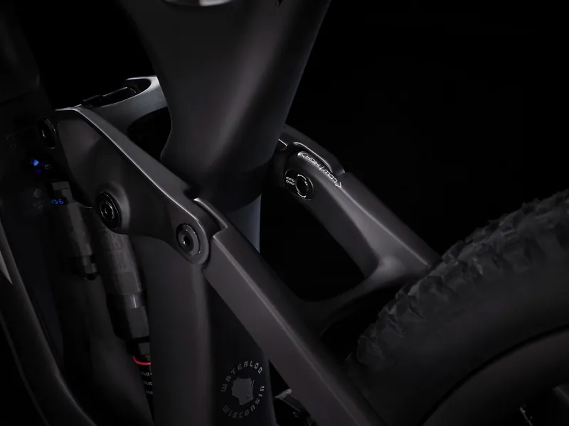 TREK Slash 9.8 GX AXS Full Suspension Mountain Bike in Matte Deep Smoke-9