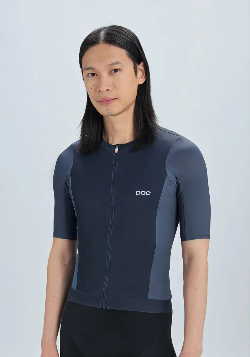 POC Men's Cadence Cycling Jersey in Apatite Navy-4