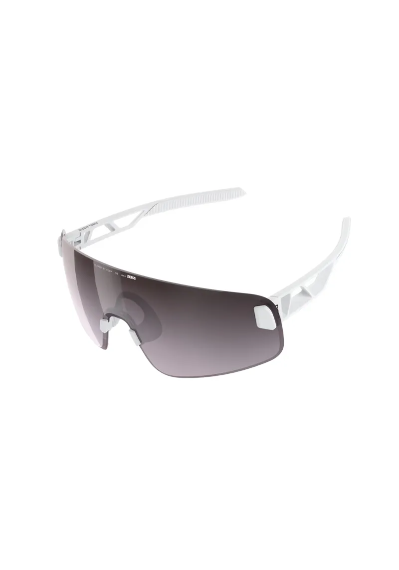 POC Elicit Toric Sunglasses in Hydrogen White with Clarity Road Sunny Silver Cat. 3 Lens
