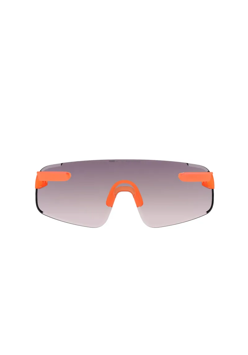 Elicit Toric Sunglasses in Fluorescent Orange Translucent with  Clarity Road Partly Sunny Gold Cat. 2-3