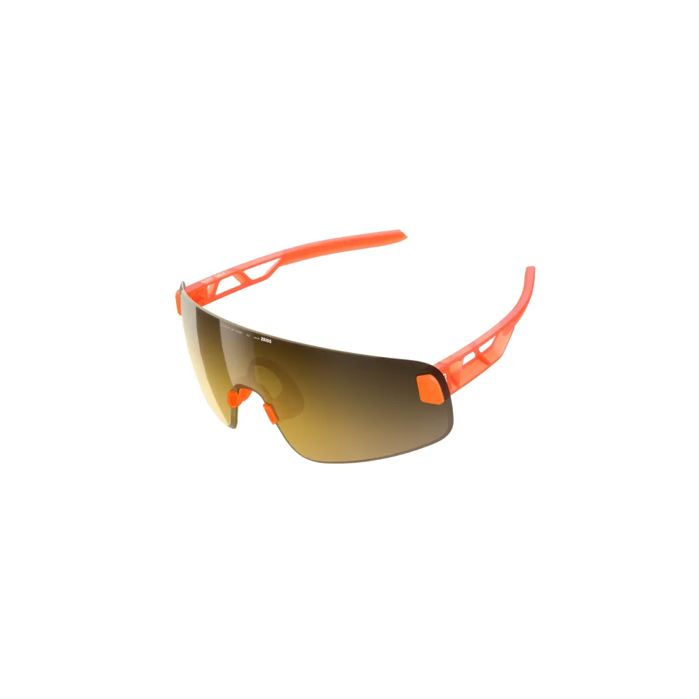Team Cycles Poc Sports Elicit Toric Sunglasses in Fluorescent Orange Translucent with  Clarity Road Partly Sunny Gold Cat. 2 | Interest FREE Finance & Online Refund Policy.