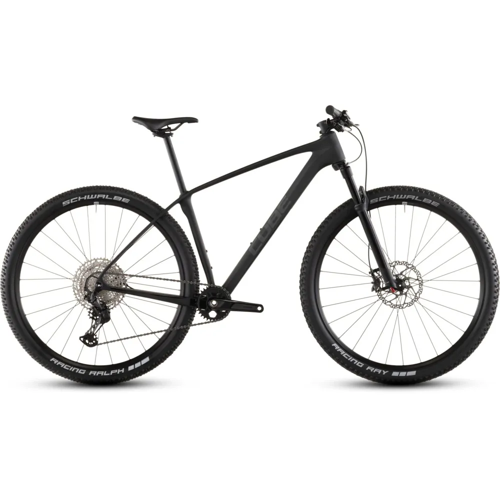 Team Cycles Cube Reaction C:62 Pro Mountain Bike in Blackline | Interest FREE Finance & Online Refund Policy.