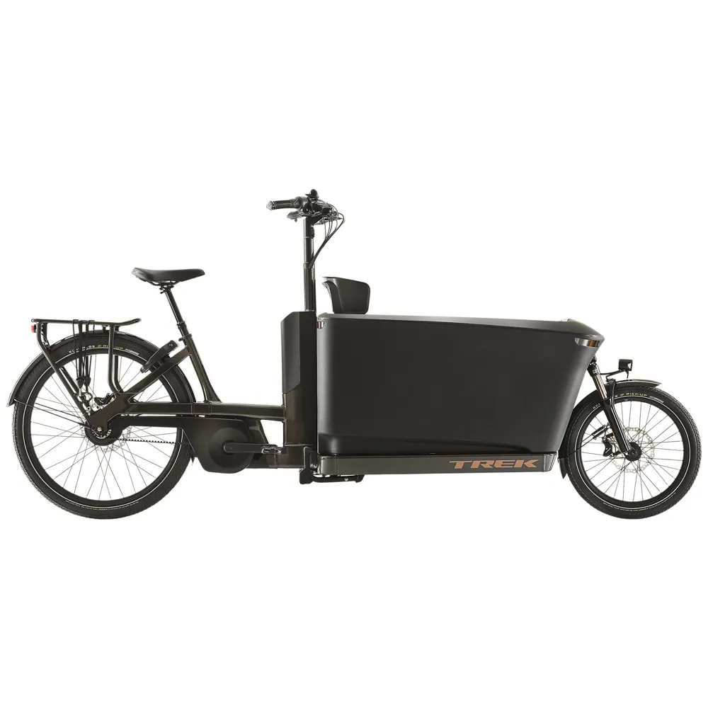 Team Cycles Trek TREK Fetch+ 4 750Wh Electric Cargo Bike in Dnister Black | Interest FREE Finance & Online Refund Policy.