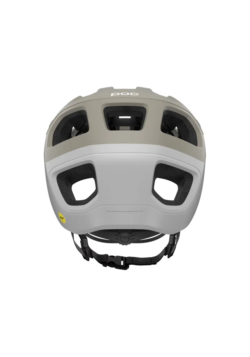 POC Cularis Pure Mountain Bike Helmet in Mineral Grey Hydrogen White Matt-3