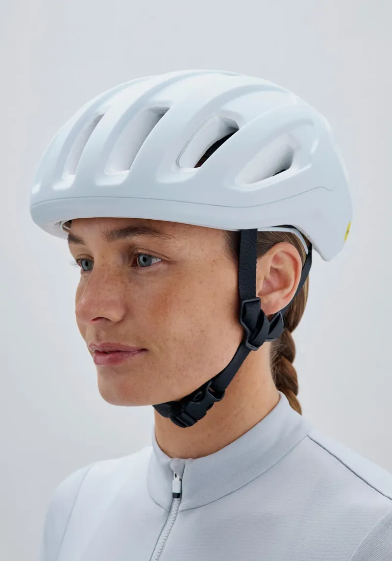 POC Amidal MIPS Road Cycling Helmet in Hydrogen White Matte-4