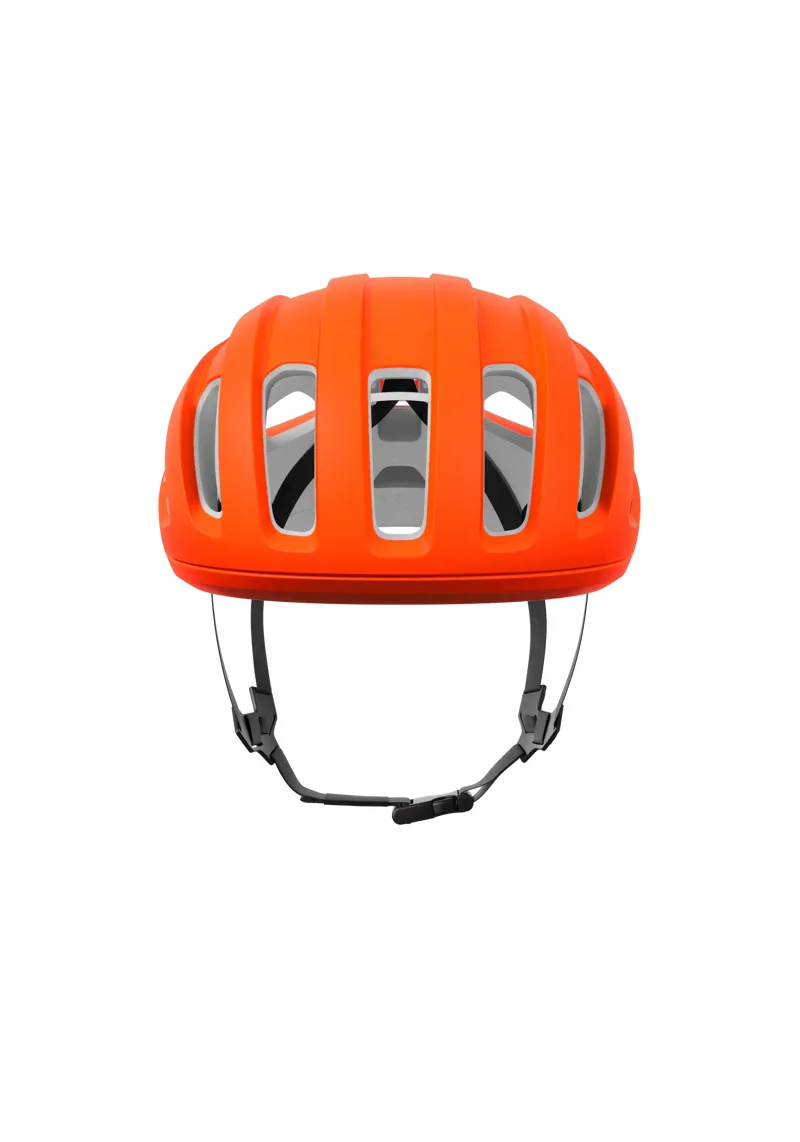 POC Amidal MIPS Road Cycling Helmet in Fluorescent Orange-2