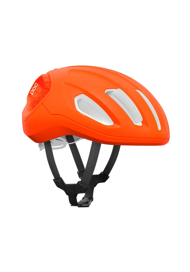 POC Amidal MIPS Road Cycling Helmet in Fluorescent Orange