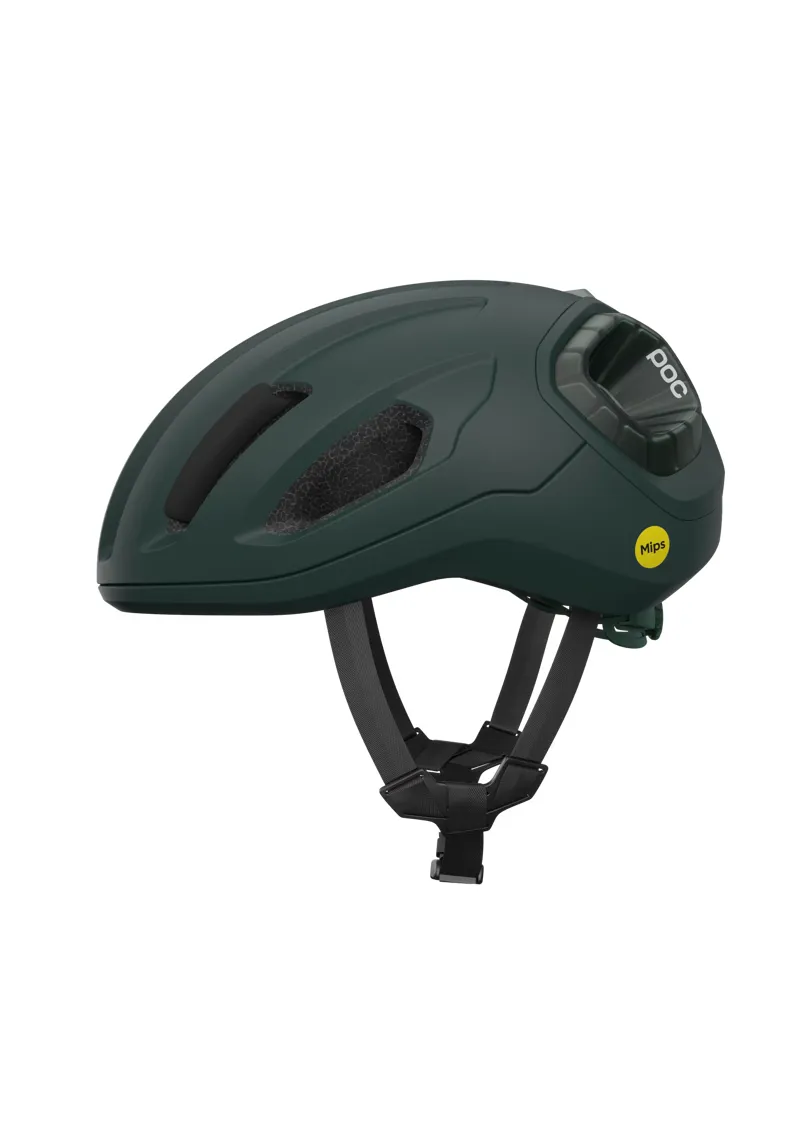 POC Amidal Cycling Helmet in Pargasite Green Matte