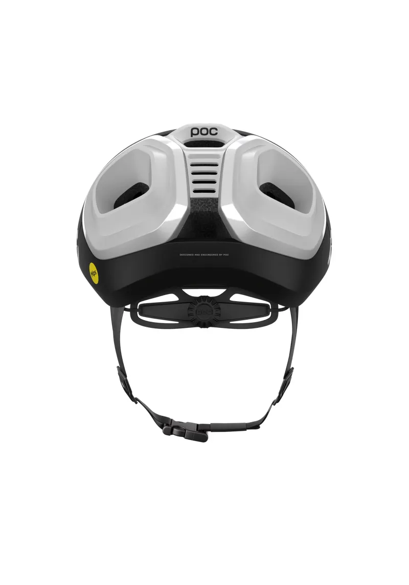 POC Amidal Cycling Helmet in Uranium Black Matte and Hydrogen White-3