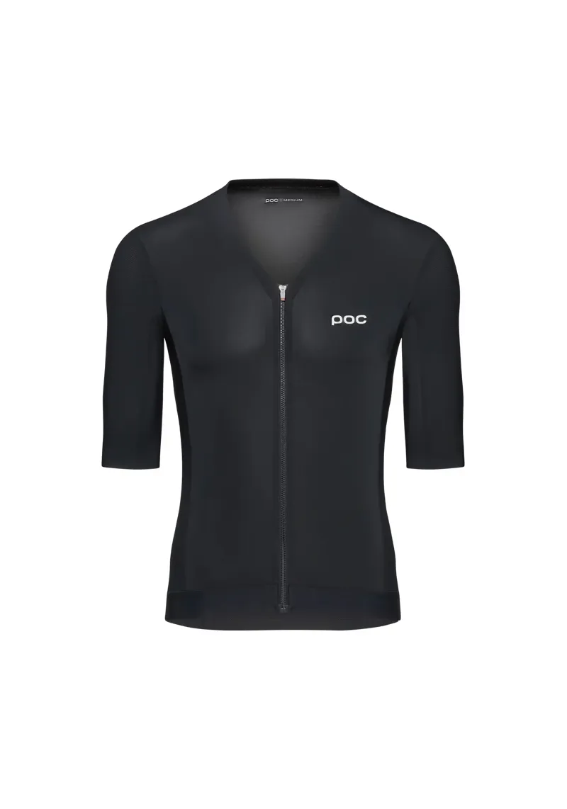 POC Men's Raceday Short Sleeve Cycling Jersey in Uranium Black