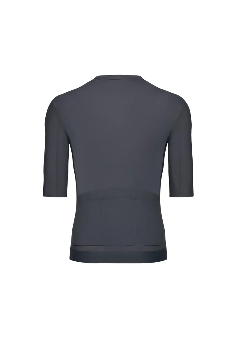 POC Men's Raceday Short Sleeve Cycling Jersey in Sylvanite Grey-1