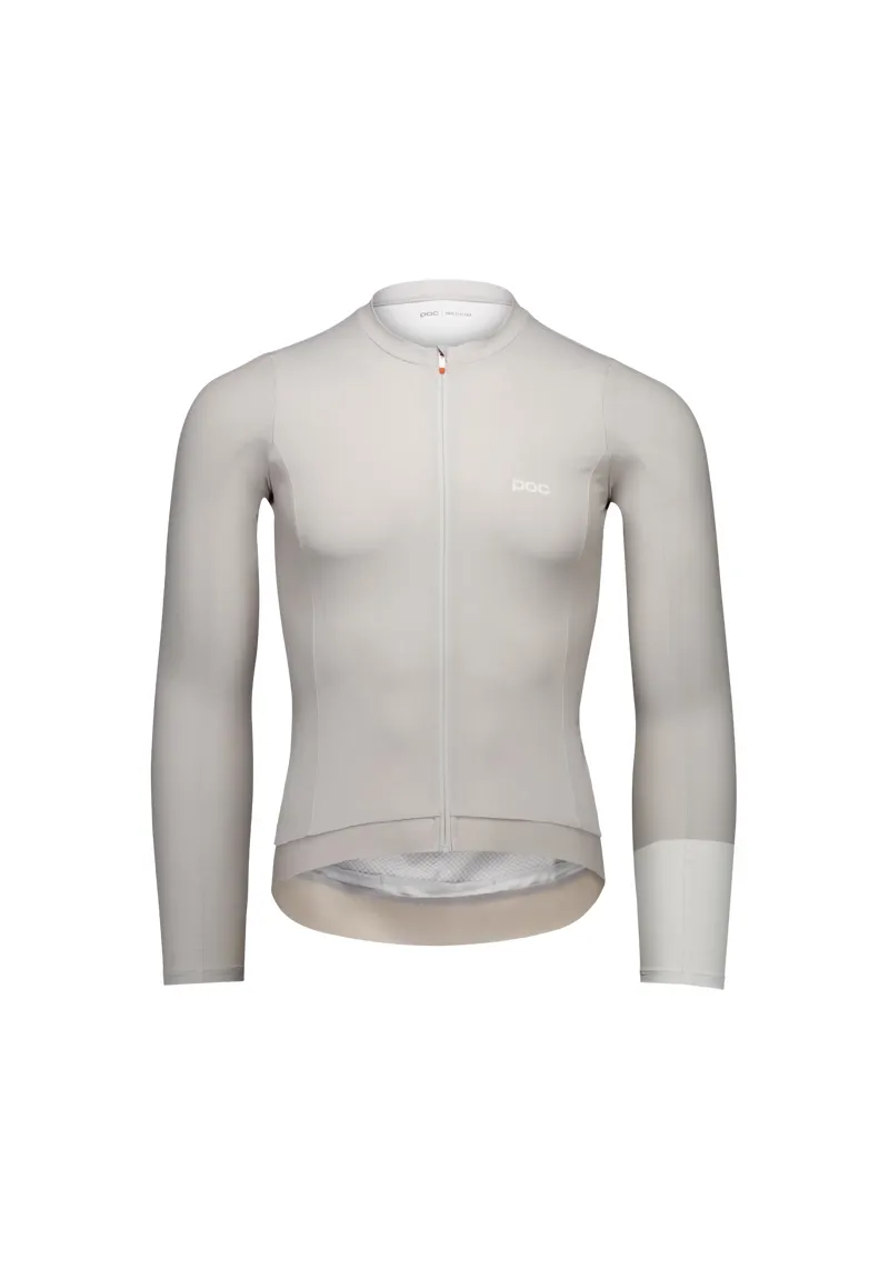 POC Men's Cadence Long Sleeve Cycling Jersey in Granite Grey