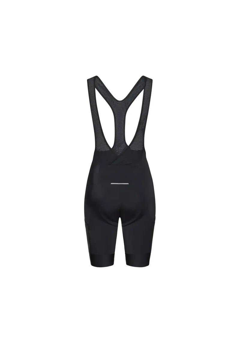POC Women's Cadence Cargo Bib Shorts in Uranium Black-1