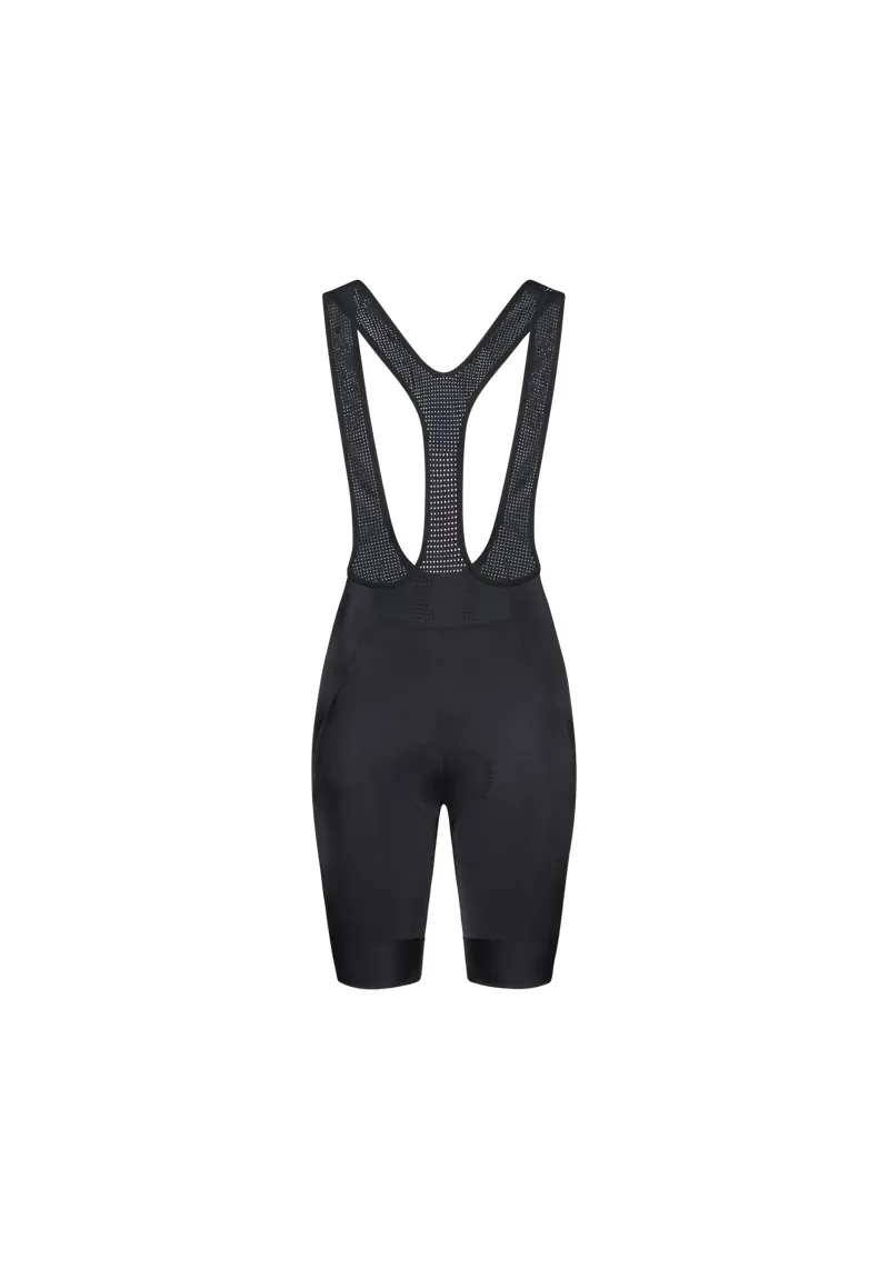 POC Women's Cadence Cargo Bib Shorts in Uranium Black