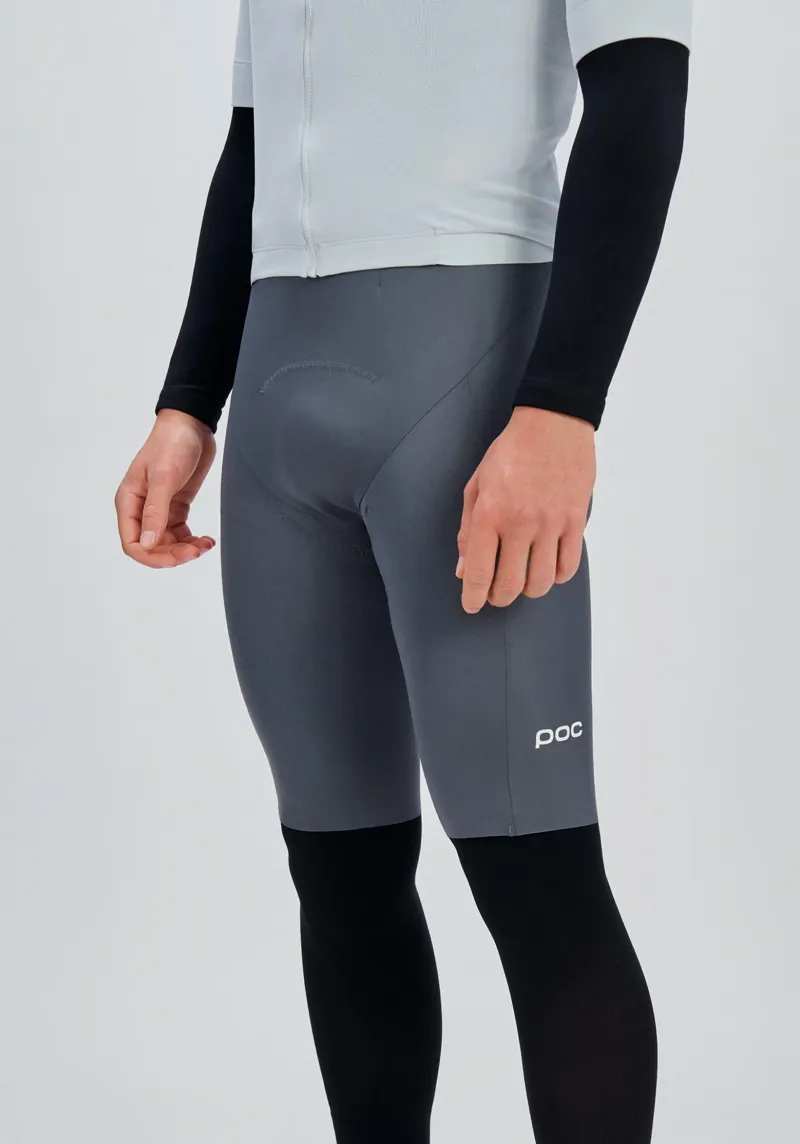 POC Men's Raceday Cycling Bib Shorts in Sylvanite Grey-4