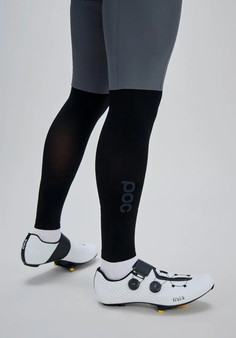 POC Cadence Leg Warmers in Uranium Black-4