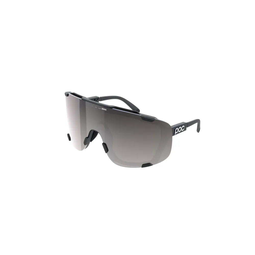 Team Cycles Poc Sports POC Devour+ Sunglasses in Uranium Black with Clarity Road and Sunny Silver Cat. 3 Lenses | Interest FREE Finance & Online Refund Policy.