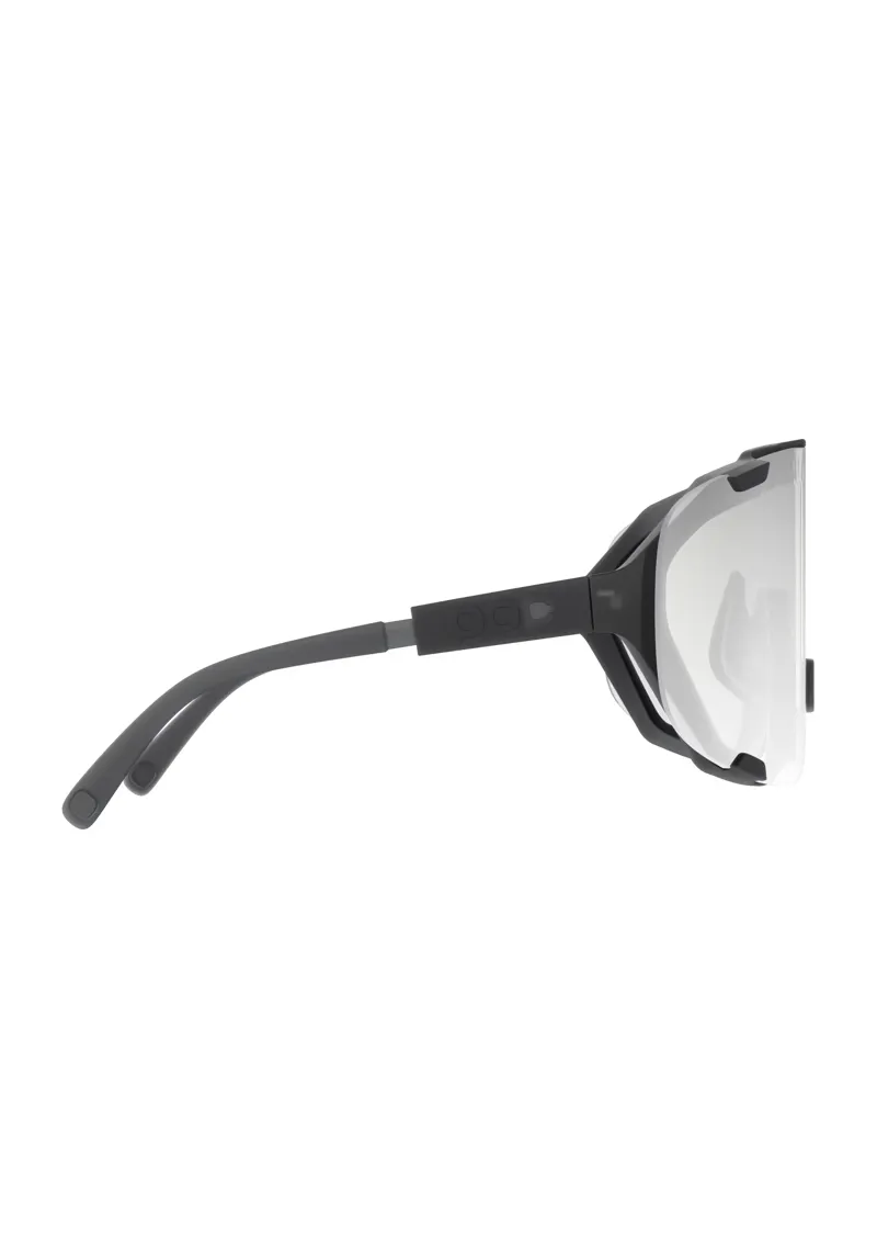 POC Devour Photochromic Glasses in Translucent Black with Clarity Photochromic and Changeable Grey Cat. 0-3 Lenses-1