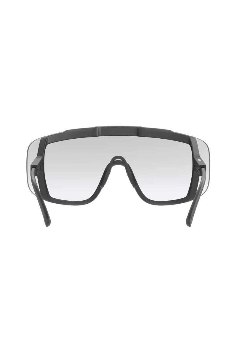 POC Devour Photochromic Glasses in Translucent Black with Clarity Photochromic and Changeable Grey Cat. 0-3 Lenses-2