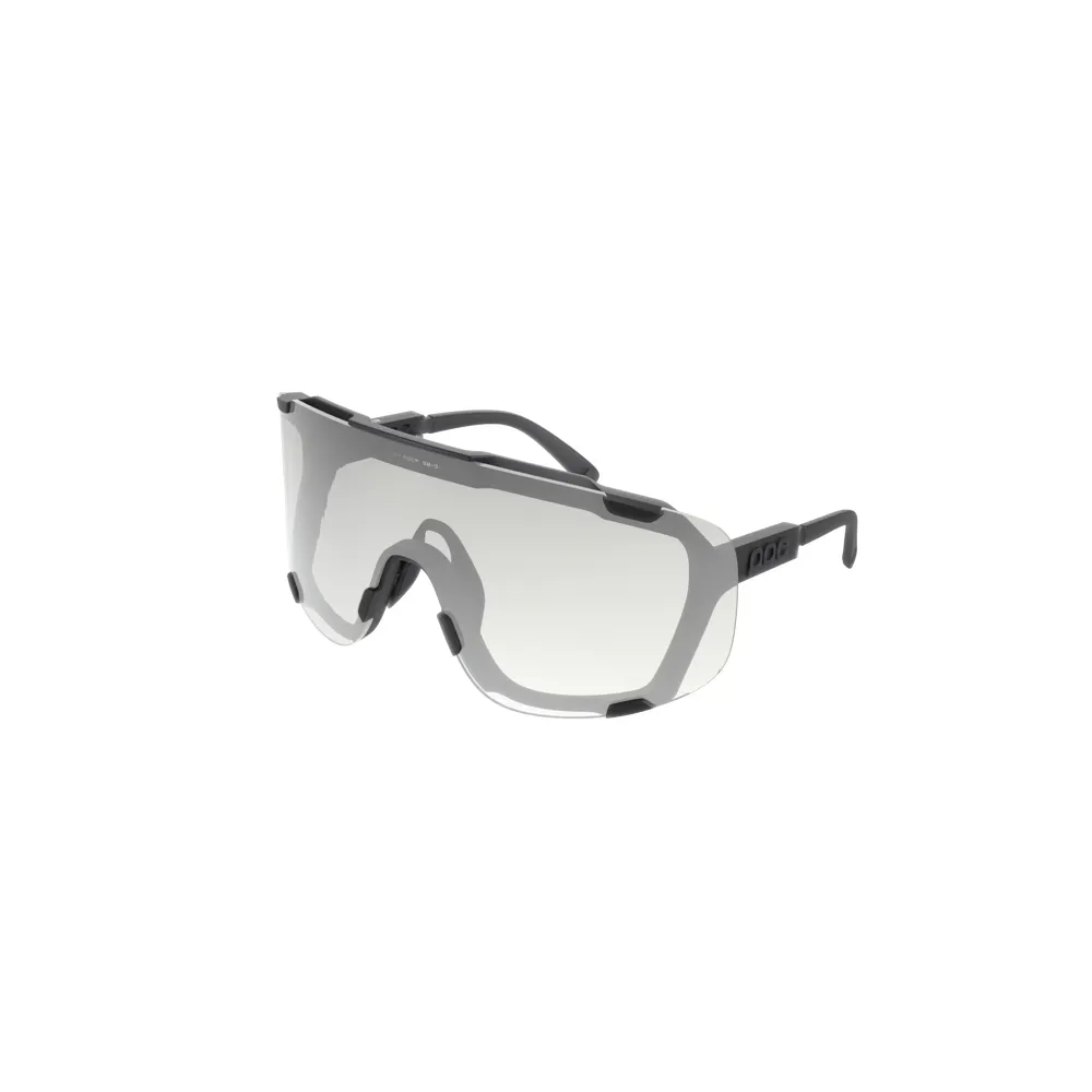 Team Cycles Poc Sports POC Devour Photochromic Glasses in Translucent Black with Clarity Photochromic and Changeable Grey Cat. 0-3 Lenses | Interest FREE Finance & Online Refund Policy.