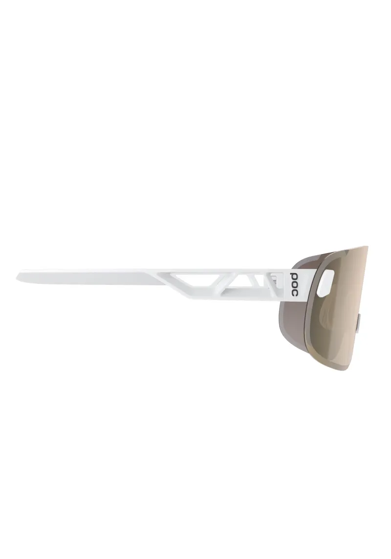 POC Elicit Sunglasses in Hydrogen White with Clarity Trail and Partly Sunny Silver Cat. 2 Lenses-3