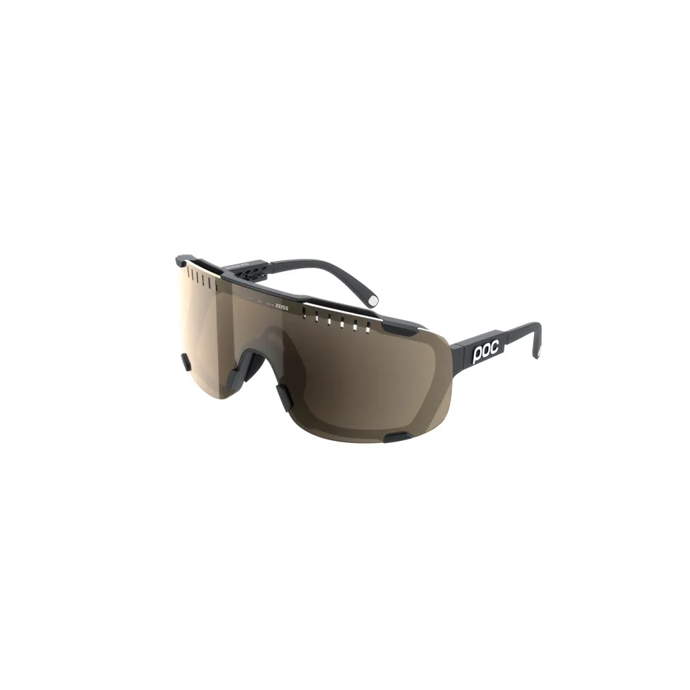 Team Cycles Poc Sports POC Devour Mid Sunglasses in Uranium Black with Clarity Trail and Partly Sunny Silver Cat. 2 Lenses | Interest FREE Finance & Online Refund Policy.
