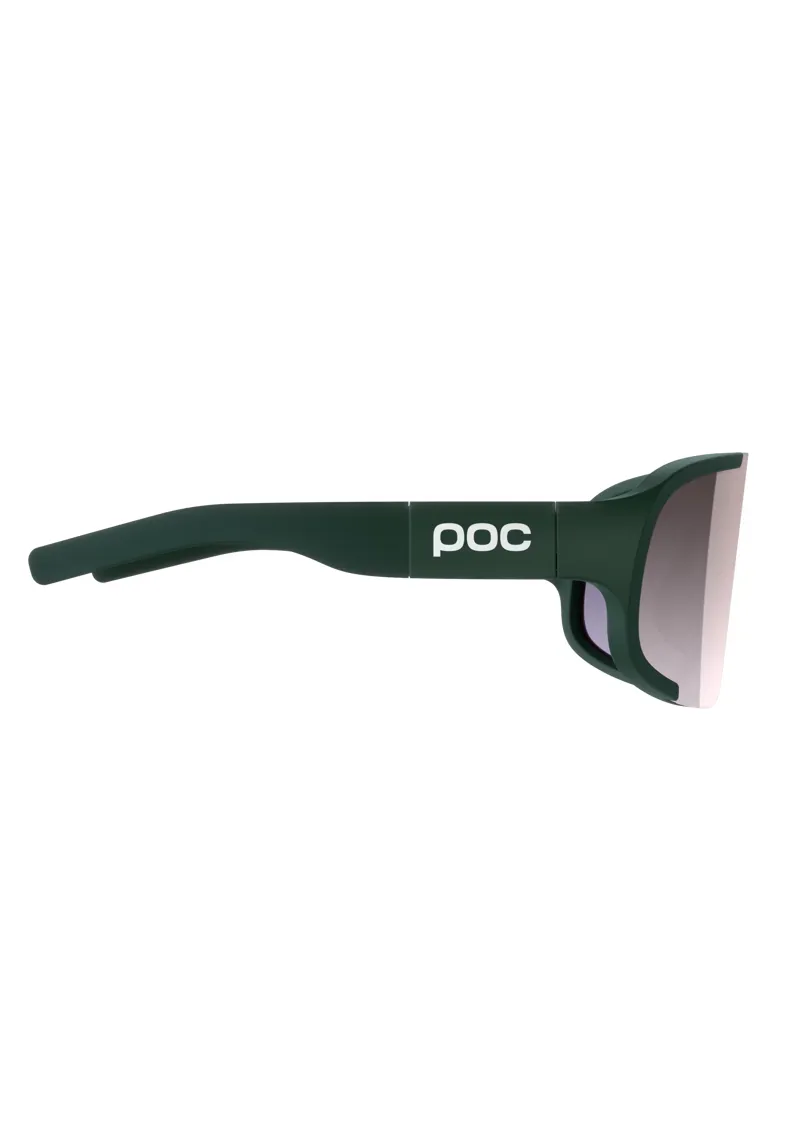Aspire Bike Sunglasses in Pargasite Green with Clarity Road Sunny Silver Cat 3 Lens-2