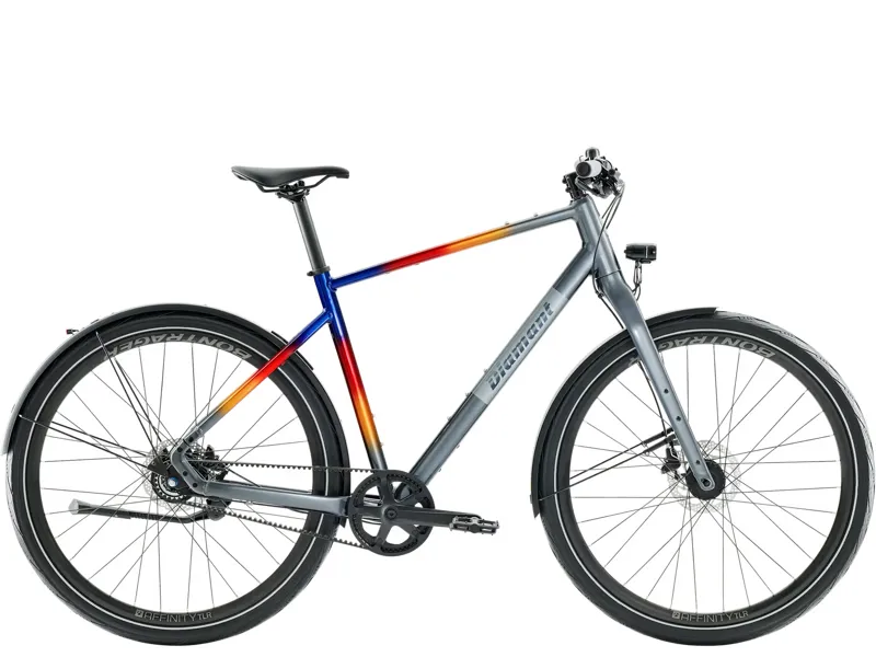 Diamant 141 Hybrid Bike in Magnetitgrau Metallic