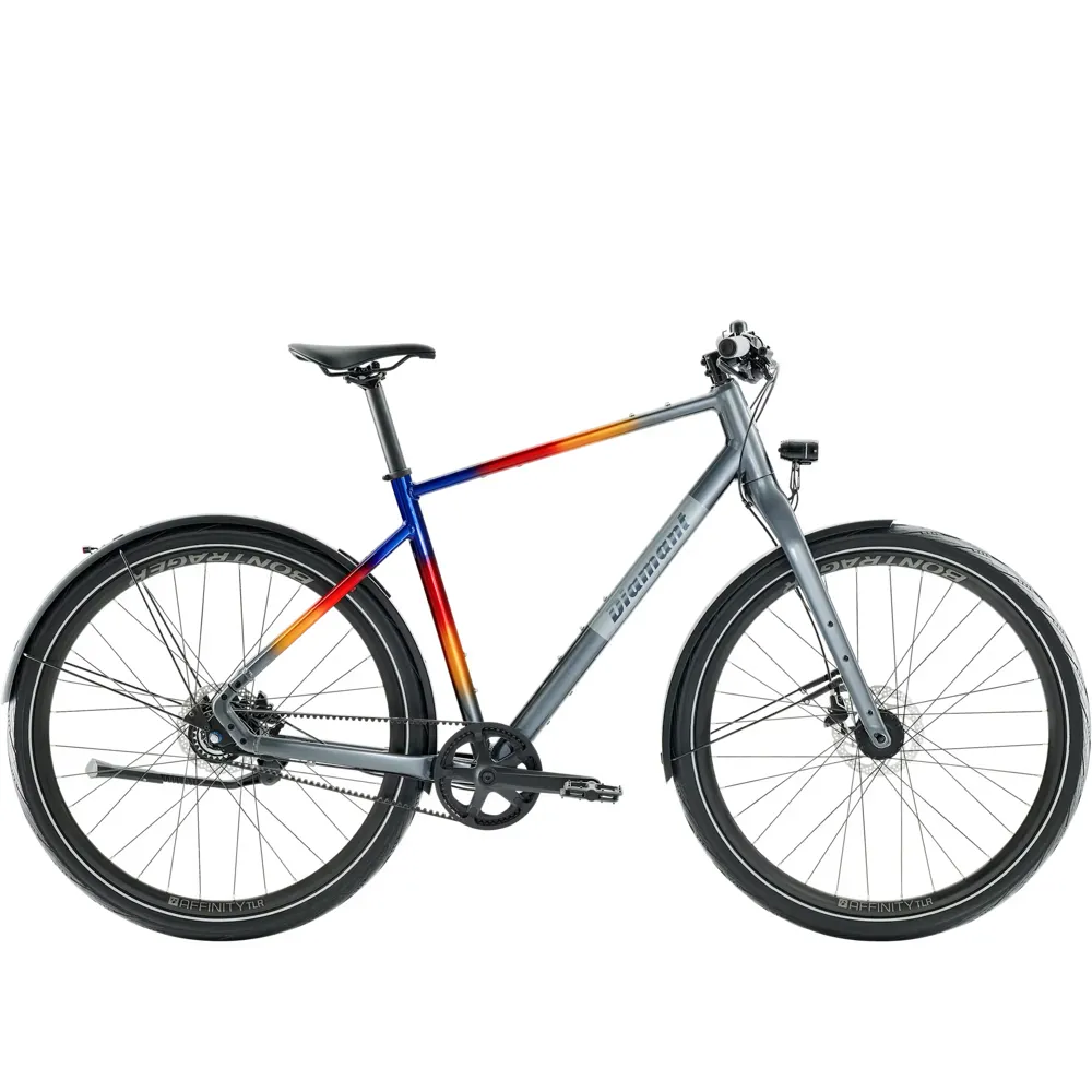 Team Cycles Diamant 141 Hybrid Bike in Magnetitgrau Metallic | Interest FREE Finance & Online Refund Policy.