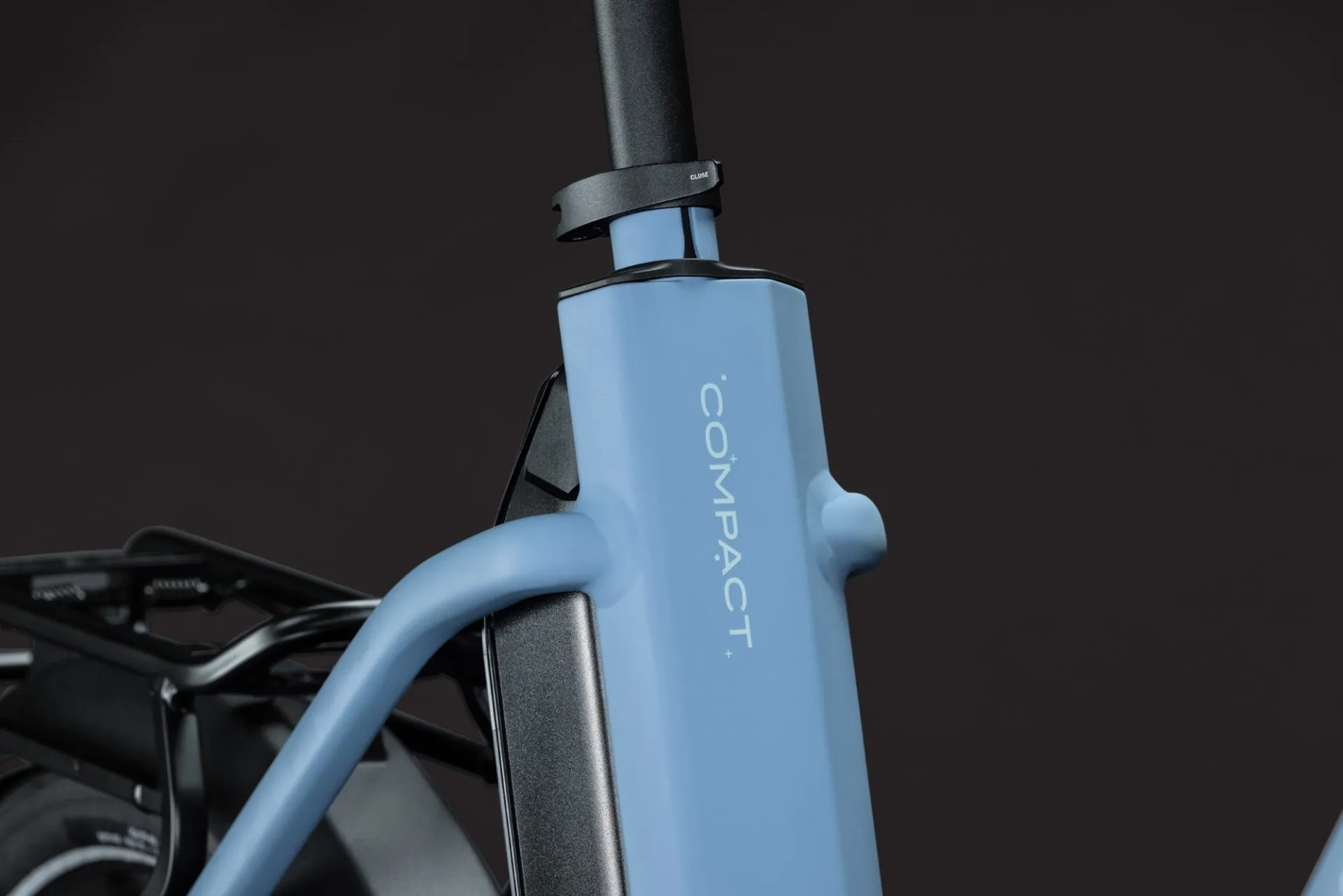 Cube Compact Hybrid 540Wh Electric Hybrid Bike in Thistleblue and Blue