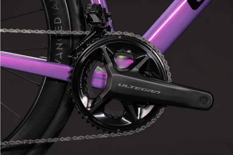 Cube Attain C:62 SLT Road Bike in Cosmicpurple and Black-3