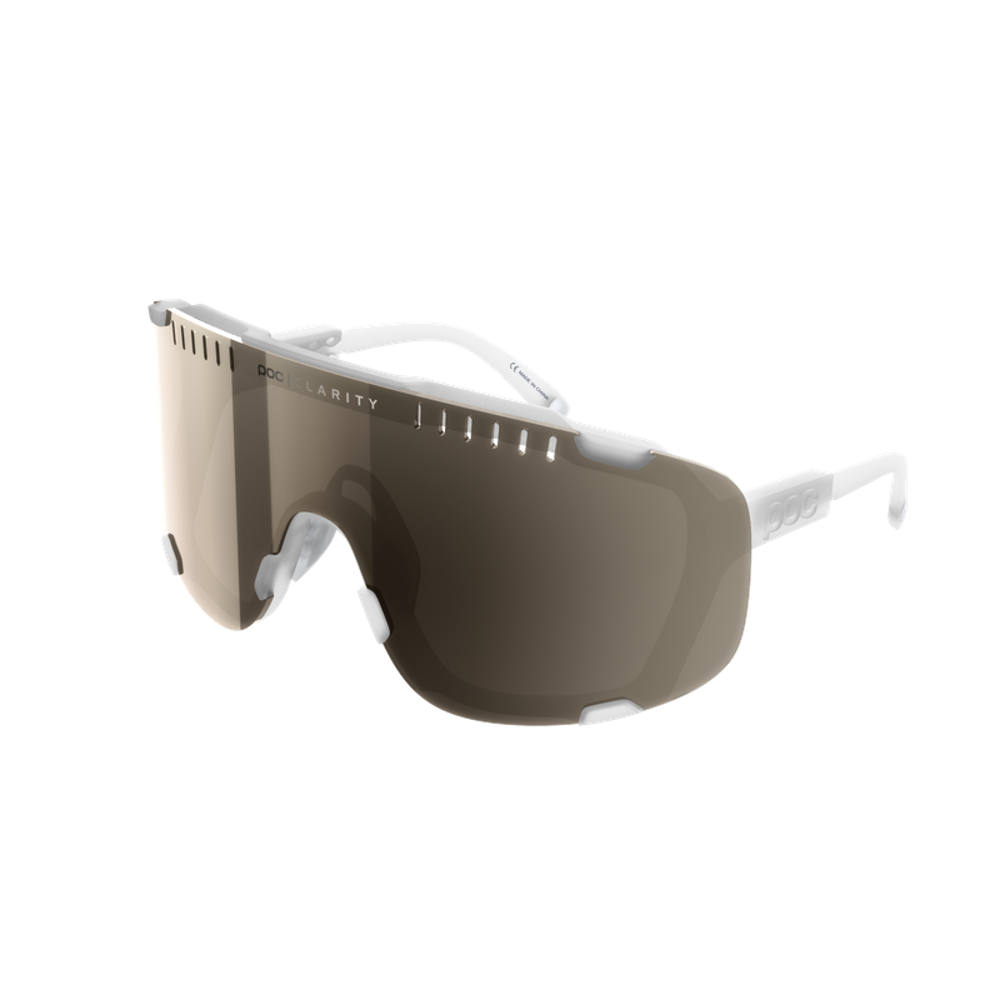 Team Cycles Poc Sports POC Devour Cycling Sunglasses in Transparant Clarity Trail and Partly Sunny Silver | Interest FREE Finance & Online Refund Policy.
