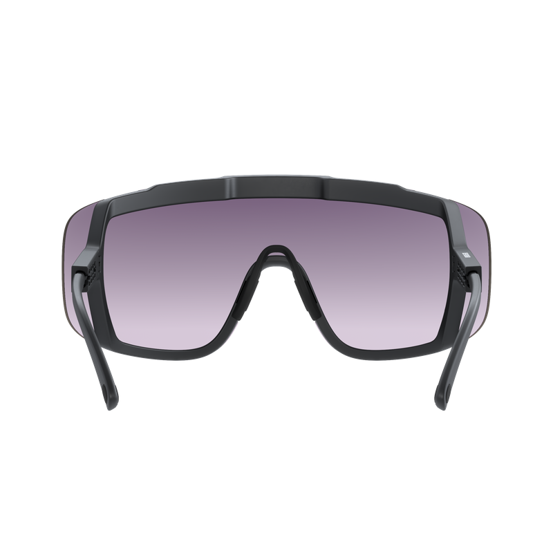 POC Devour Cycling Sunglasses in Uranium Black Clarity Road and Sunny Silver-3