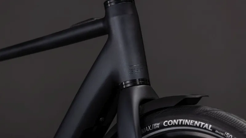 Cube Editor Hybrid Pro FE 400Wh Electric Hybrid Bike in Coal and Prism-5