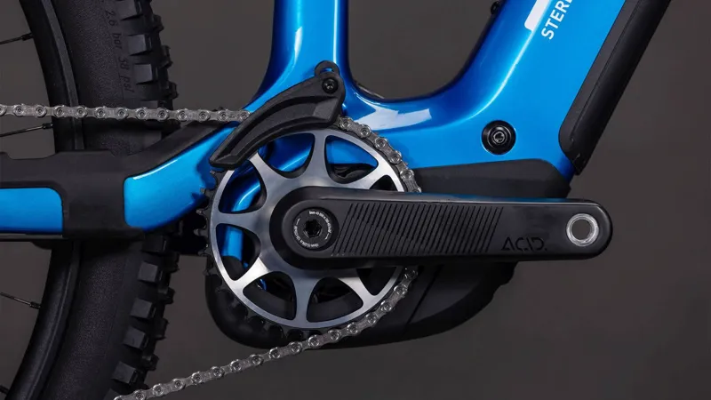 Cube Stereo Hybrid ONE44 HPC AT 800Wh Electric Full Suspension Mountain Bike in Actionteam-3