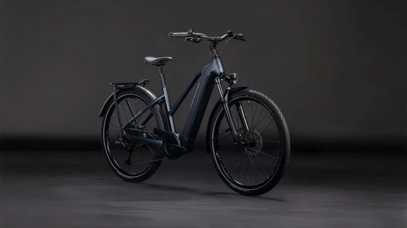 Cube Kathmandu Hybrid One T 800Wh Electric Hybrid Bike in Metallicgrey and Grey-5