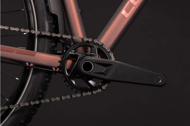 Cube Aim SLX FE Hardtail Mountain Bike in Rustyrose and Peach-1