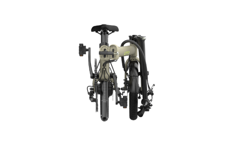 UTO Morning OG16 230Wh Electric Folding Bike in Desert Sand-2