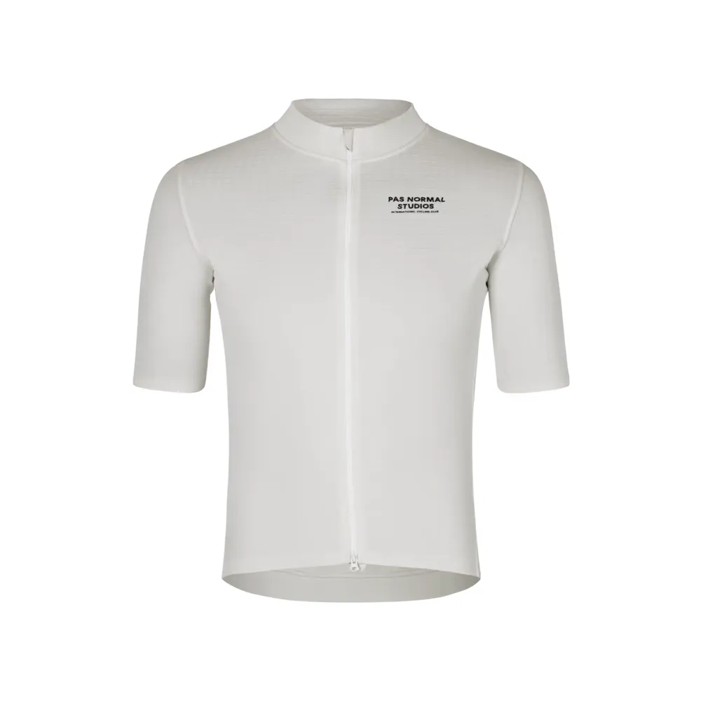 Team Cycles Pas Normal Studios Escapism Wool Jersey in Off White | Interest FREE Finance & Online Refund Policy.