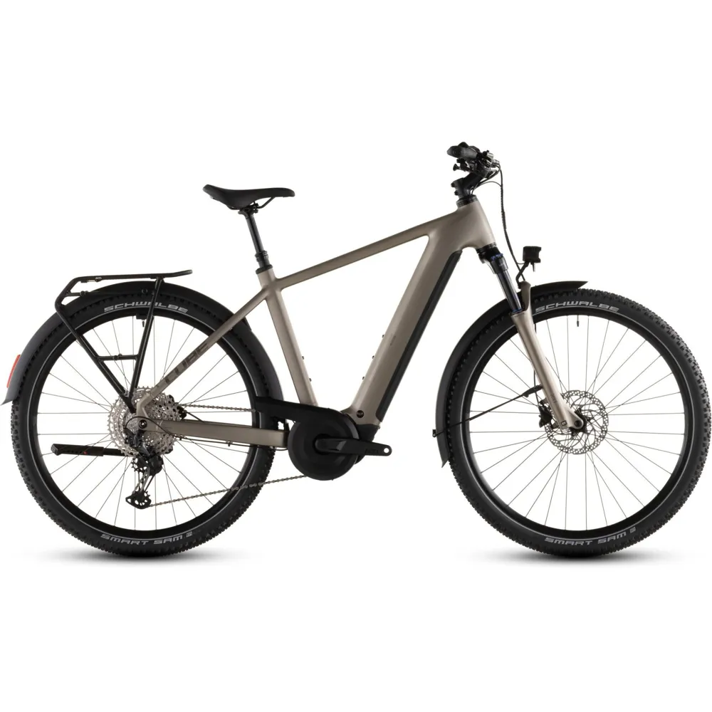 Team Cycles Cube Nuride Hybrid Pro 600Wh Electric Hybrid Bike in Flashstone and Chrome | Interest FREE Finance & Online Refund Policy.