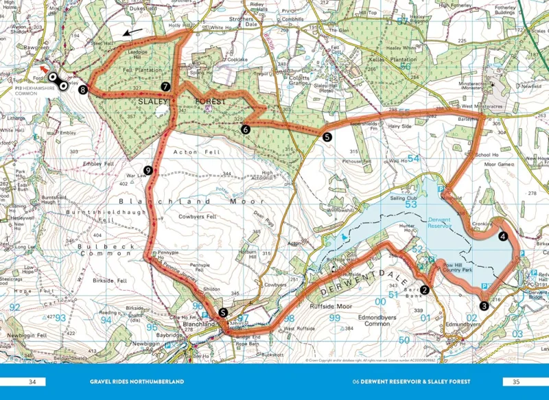 Gravel Rides Northumberland: 15 Gravel Bike Adventures in North East England-2