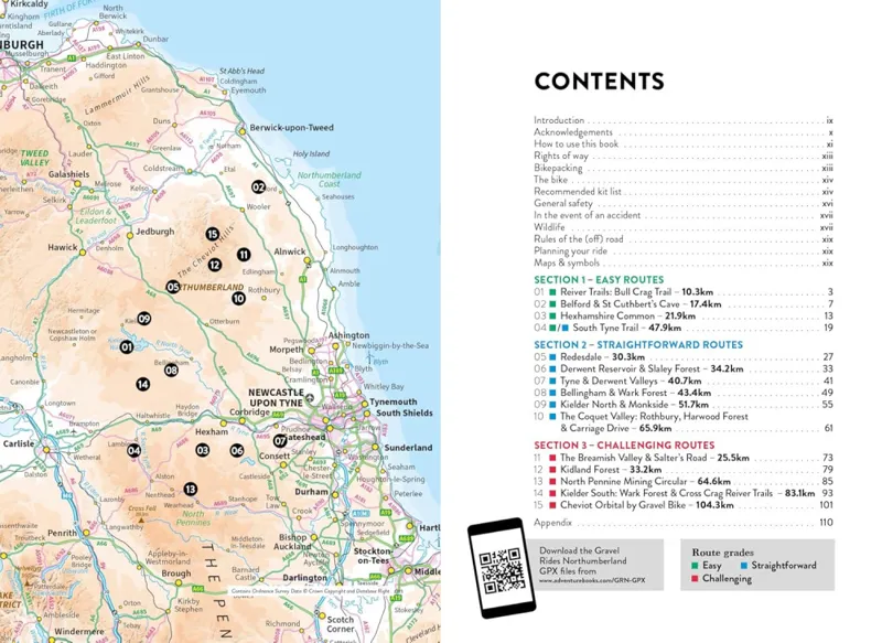 Gravel Rides Northumberland: 15 Gravel Bike Adventures in North East England-3