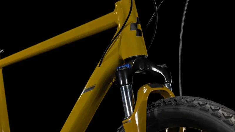 Cube Nature Pro Hybrid Bike in Willowgreen and Black-4