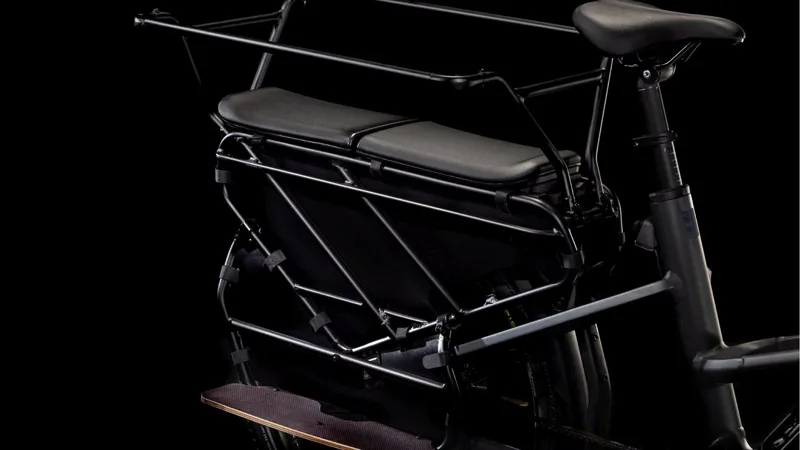 Cube Longtail Hybrid Family 725Wh Electric Cargo Bike in Grey and Reflex-4