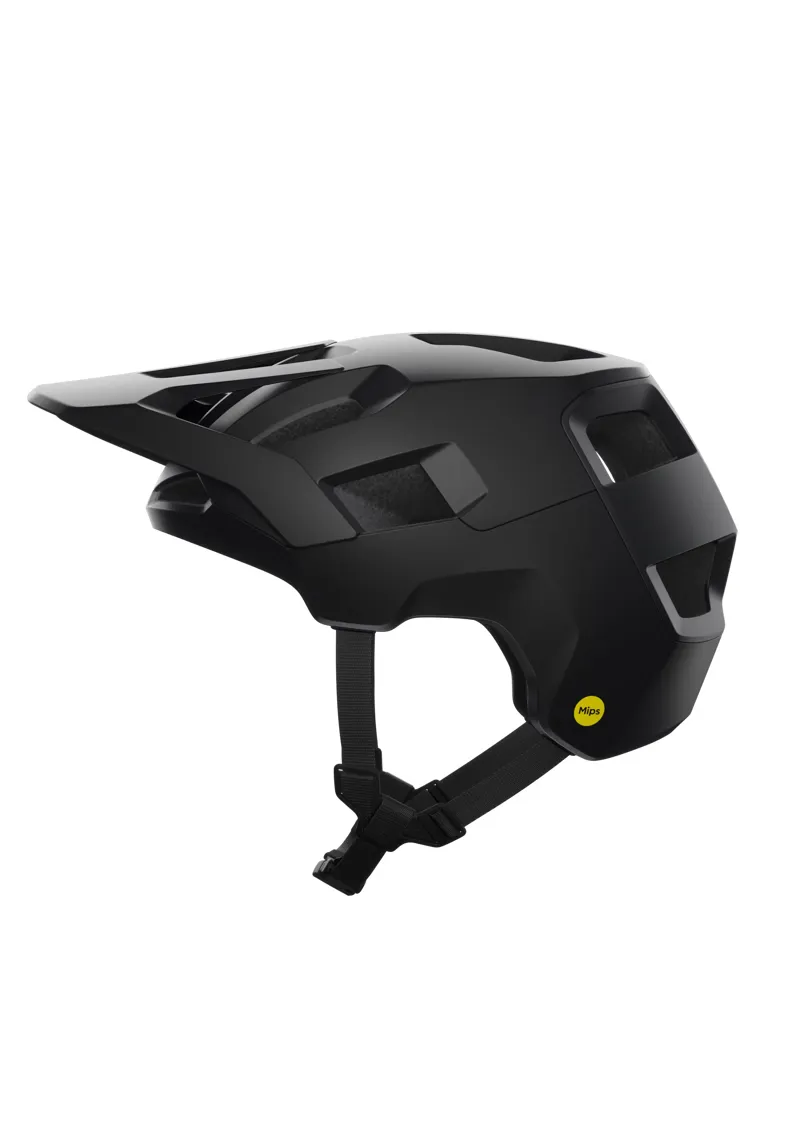 POC Kortal Race MIPS Mountain Bike Helmet in Uranium Black Matte