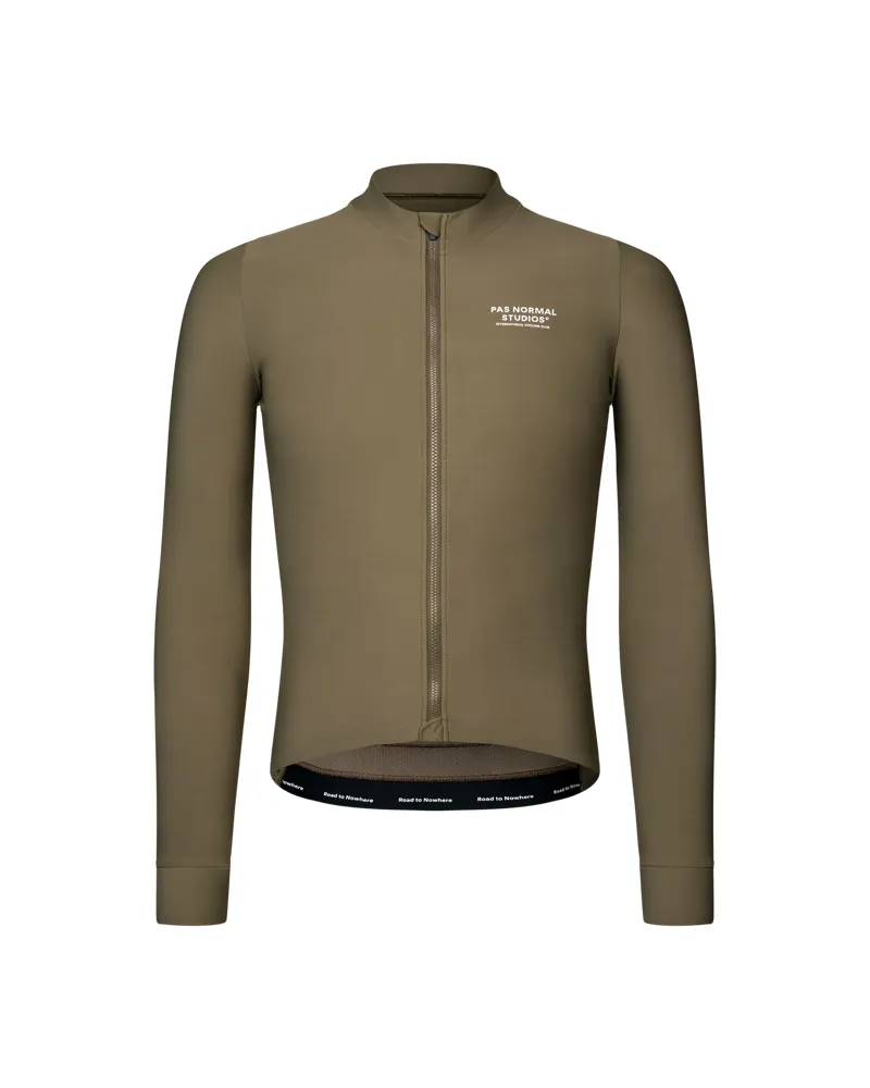 Pas Normal Studios Mechanism Long Sleeve Jersey in Mud