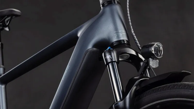 Cube Kathmandu Hybrid One 800Wh Electric Hybrid Bike in Metallicgrey and Grey-3