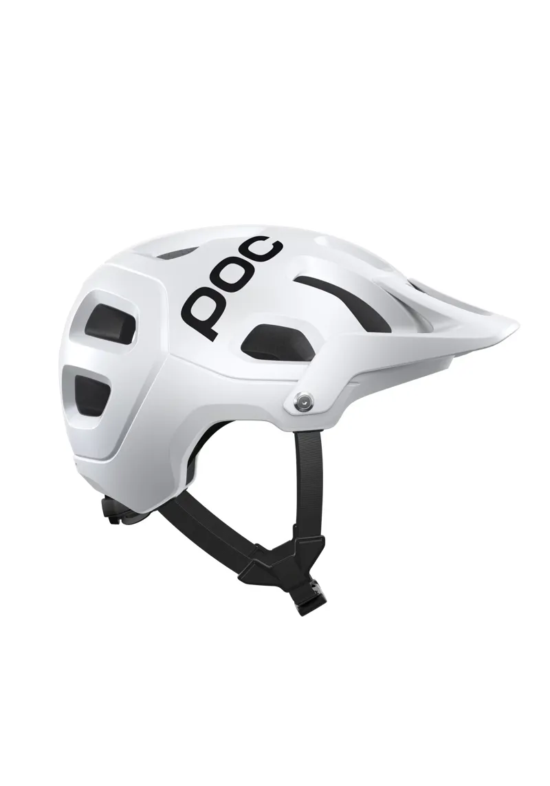 POC Tectal Mountain Bike Helmet in Hydrogen White Matte-2